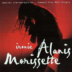 Alanis Morissette - Ironic - single cover