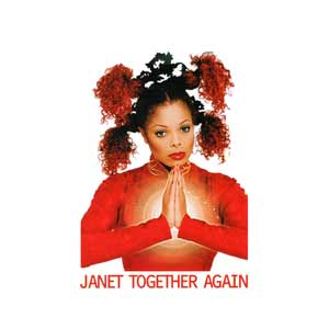 Janet Jackson - Together Again - single cover