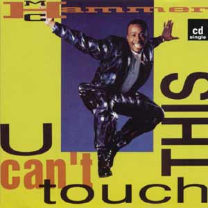 MC Hammer - U Can't Touch This - single cover
