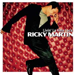 Ricky Martin - Livin' La Vida Loca - single cover