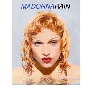 Madonna - Rain - single cover