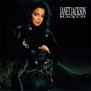 Janet Jackson - Black Cat - Single Cover
