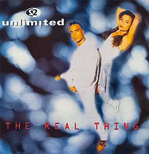 2 Unlimited - The Real Thing - Single Cover