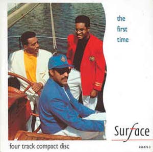 Surface - The First Time -Single Cover